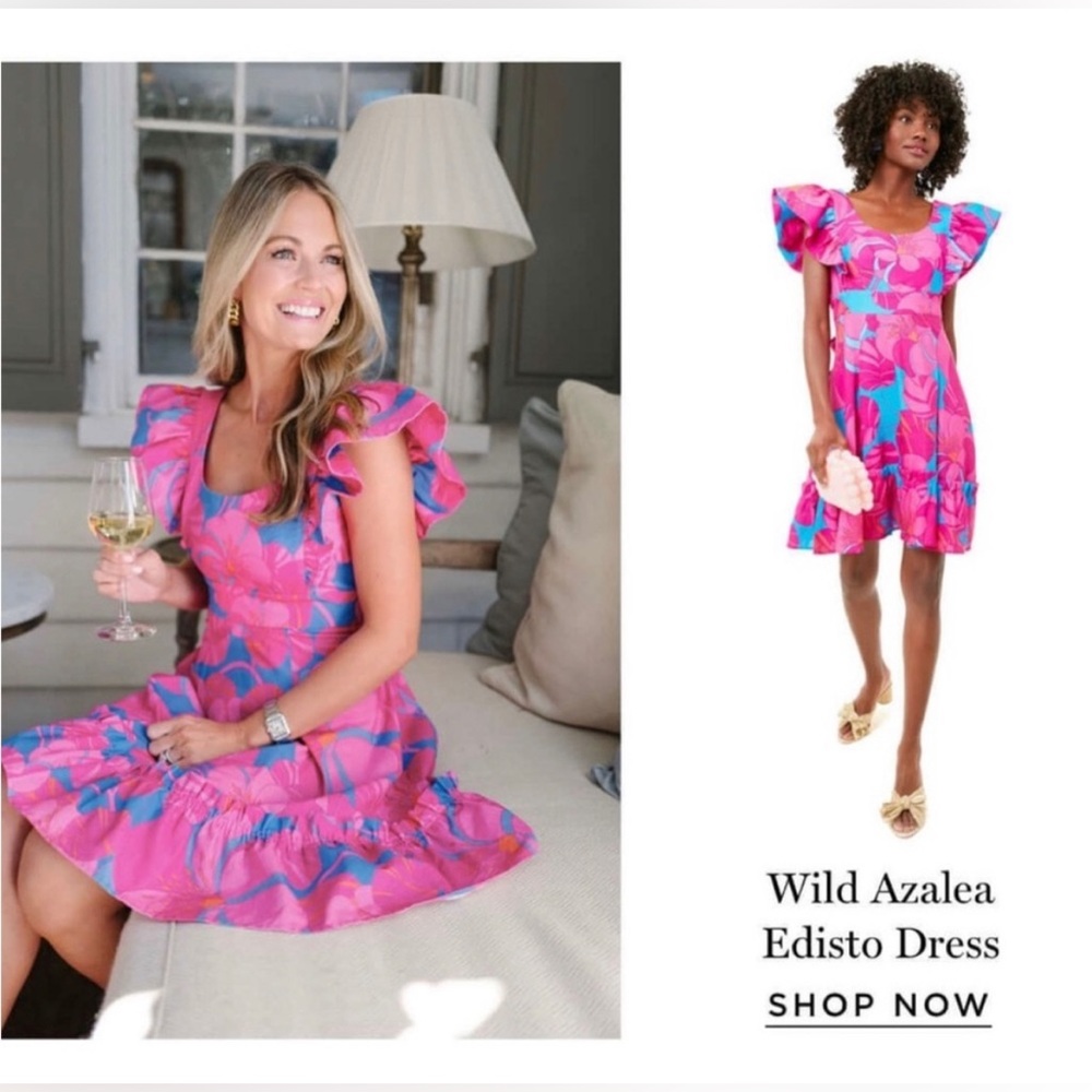 NWOT Tuckernuck x Cameran Eubanks Wild Azalea Edisto Dress - Size Medium